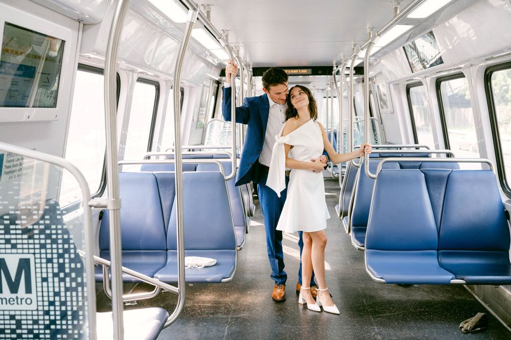 Ballston-MU Metro Station Couples Photography Photograph