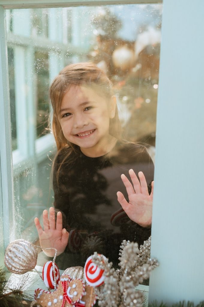 Family Christmas photos at Lemon Drop Studios in McKinney Texas