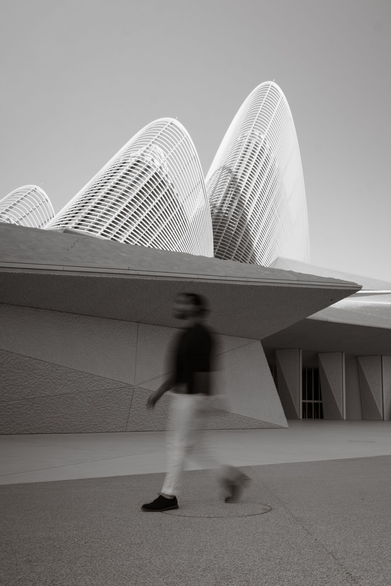 sheikh zayed museum photoshoot sunset motion blur photo effect abu dhabi