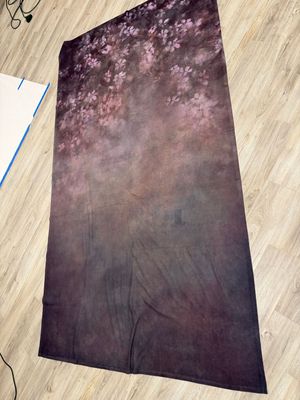 Purple Fine Art fleece sweep  size 9x5