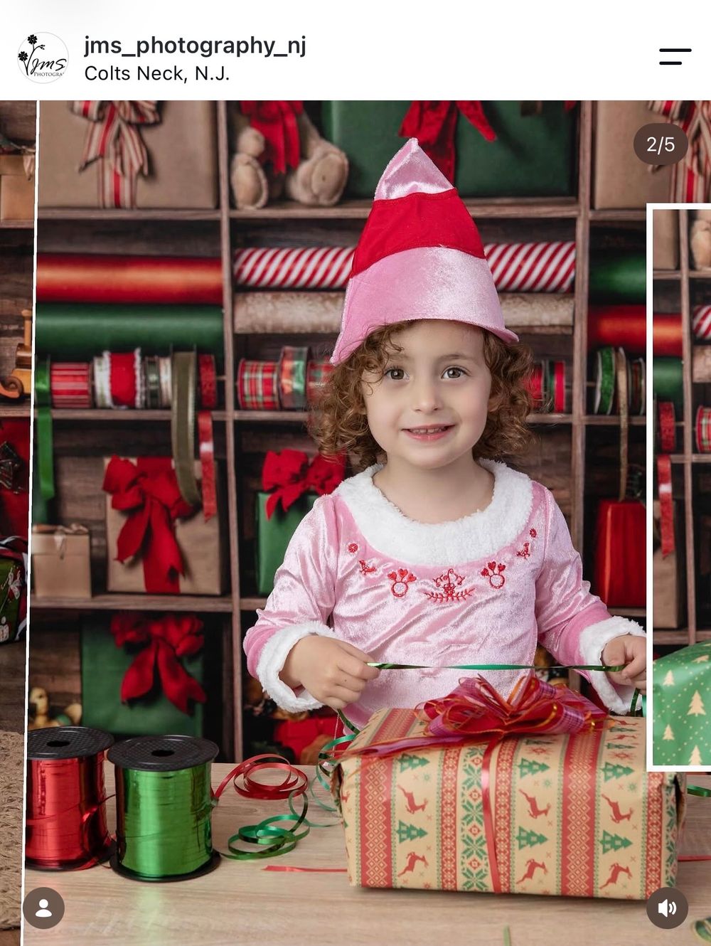 Wrapped in Magic backdrop in use