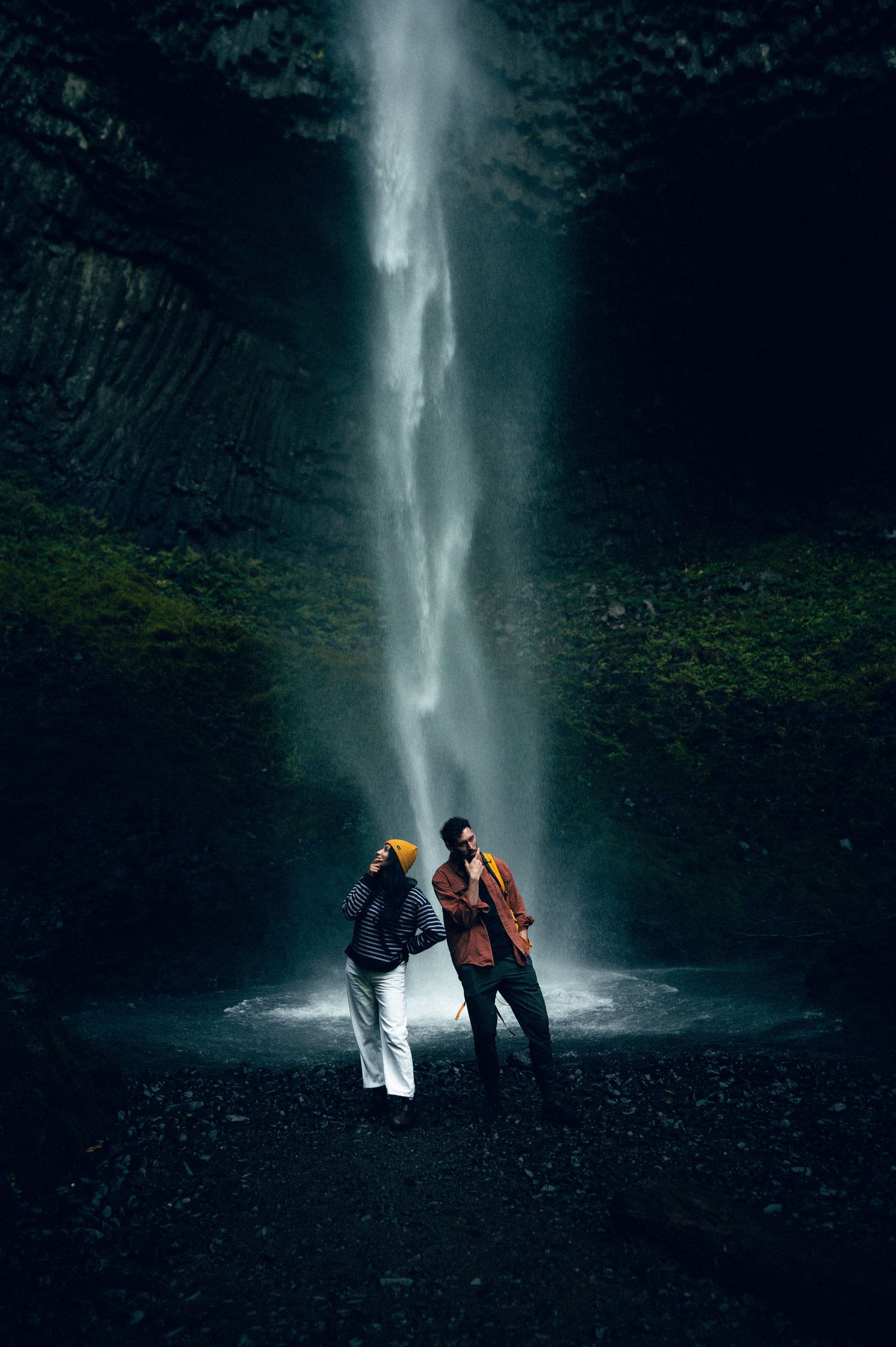 Latourell Falls Oregon. Oregon Coast Road trip travel photography by Carl James - outdoor and wellness focused travel photography