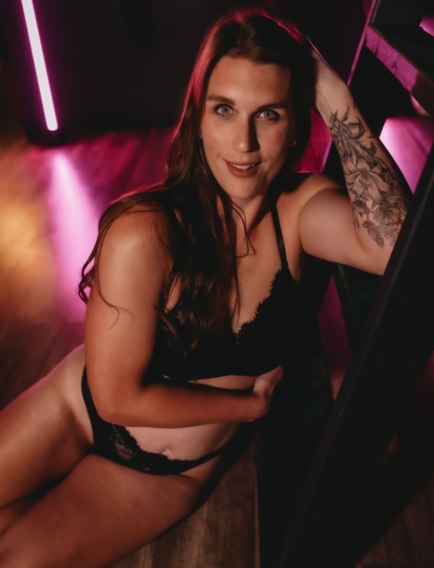 Boudoir photography session at Bare Bones Photography in Brooksville Florida