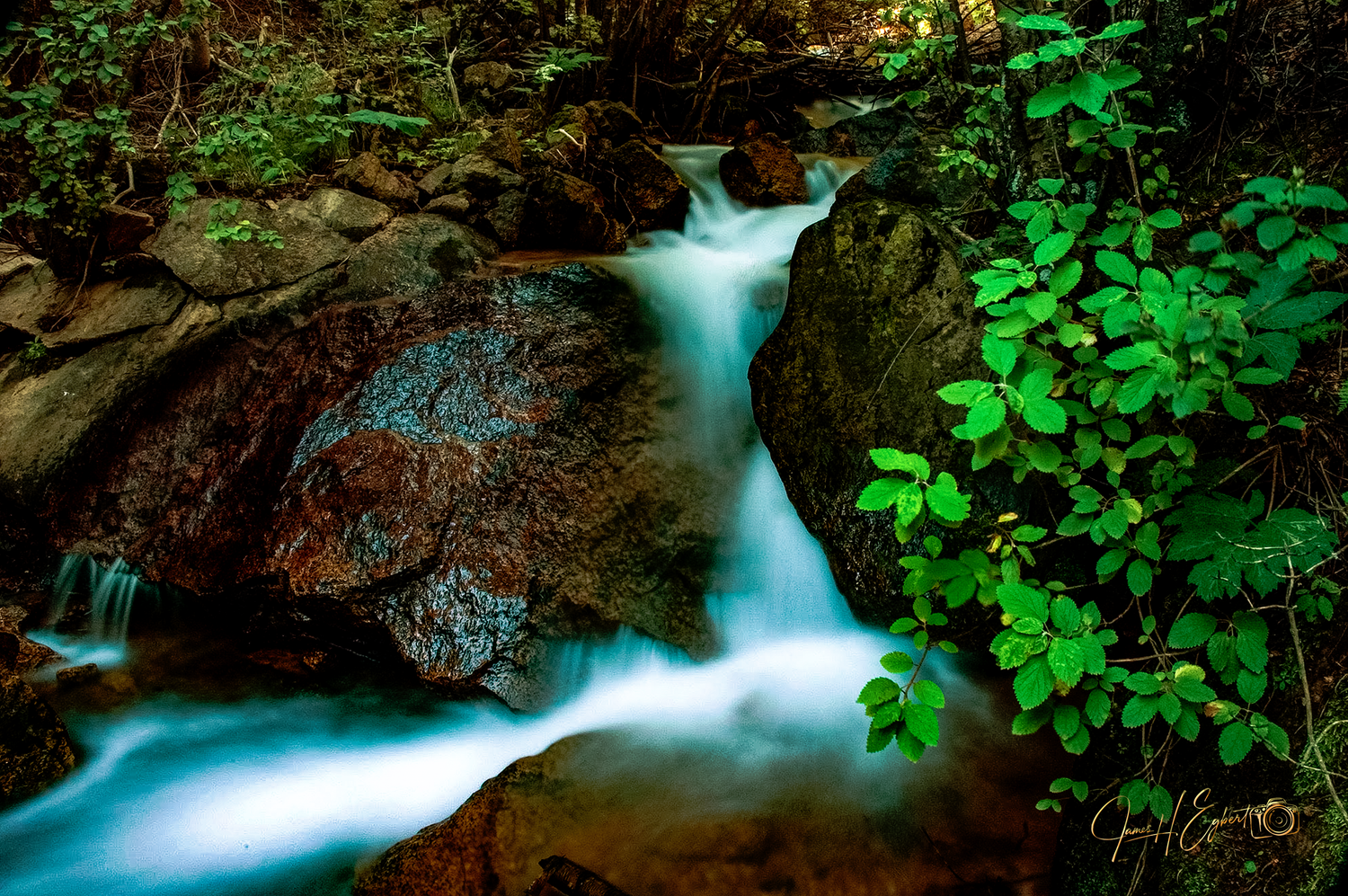 James Egbert's Waterfalls Gallery Crystal Creek