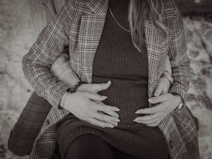 Babybauch Foto-Shooting