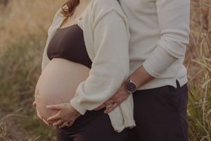 Babybauch Foto-Shooting