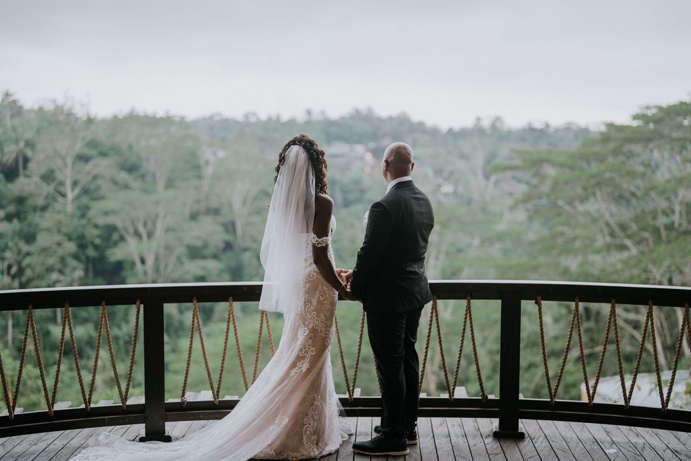 Wedding photography at The Kayon Jungle Resort in Ubud.