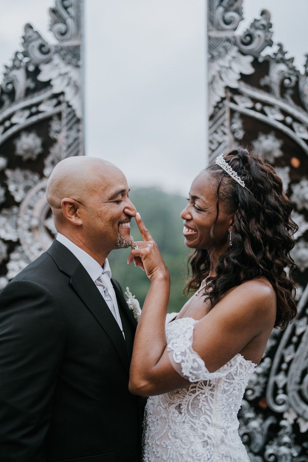 Wedding photography at The Kayon Jungle Resort in Ubud.