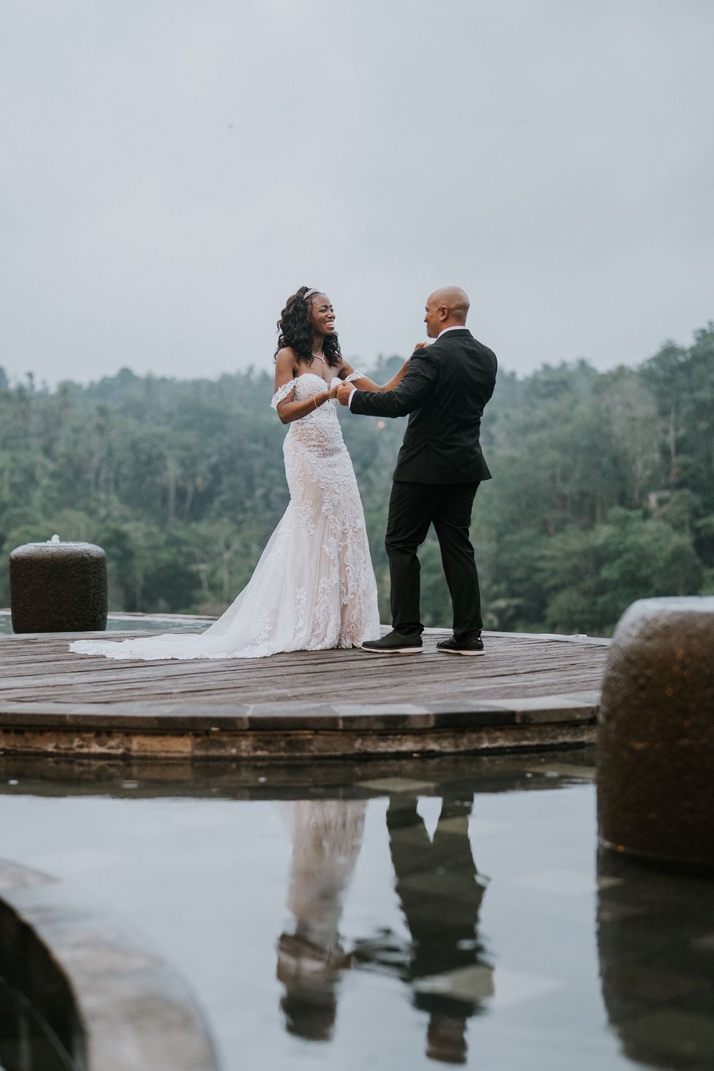 Wedding photography at The Kayon Jungle Resort in Ubud.