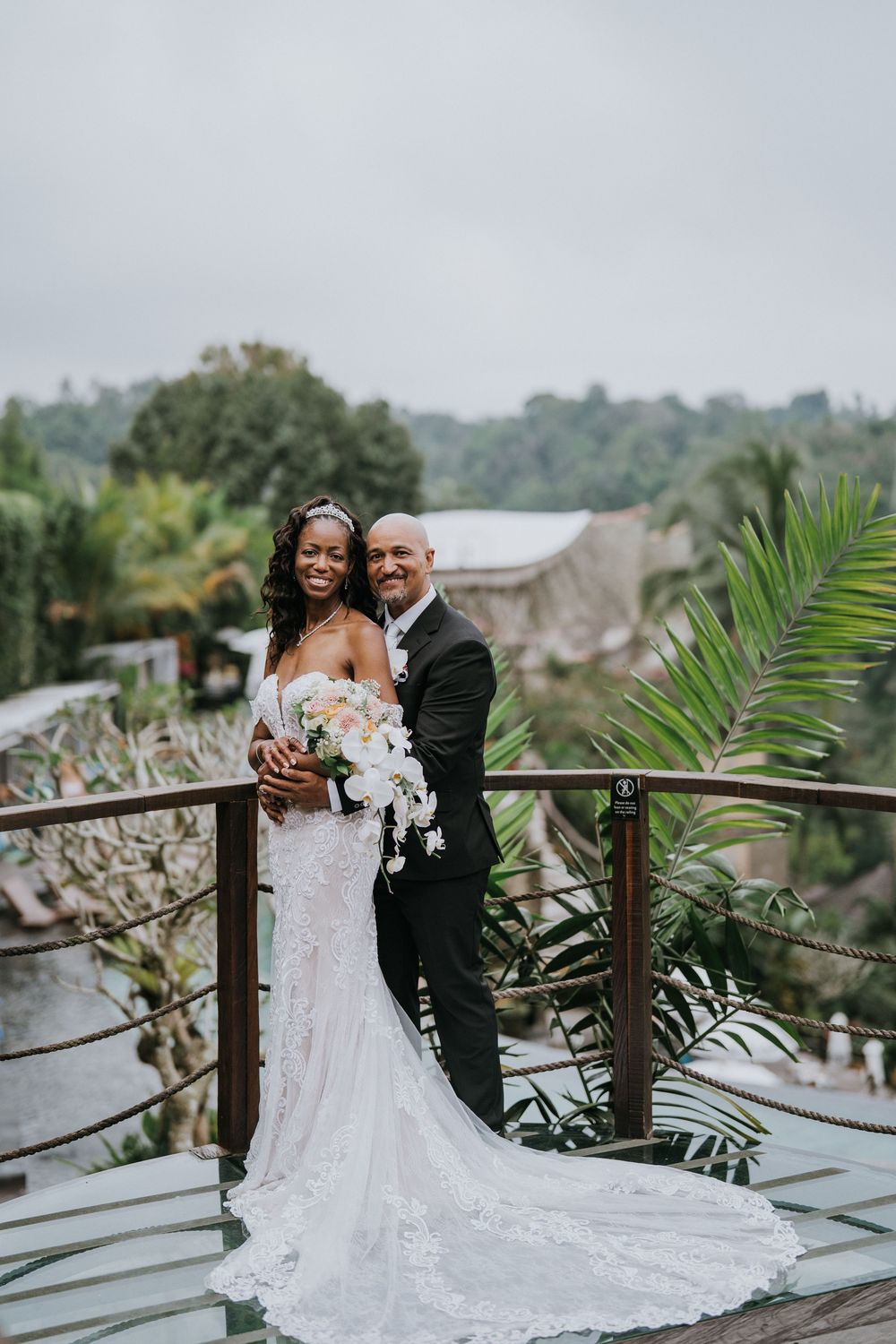 Wedding photography at The Kayon Jungle Resort in Ubud.