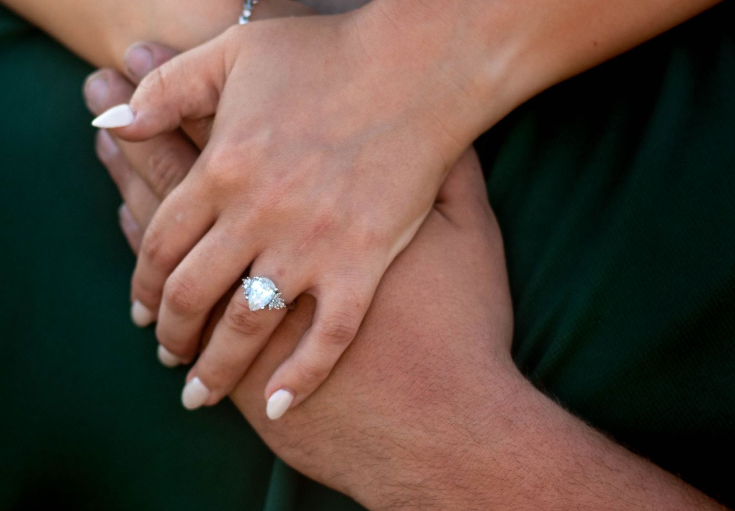 Wedding rings and bridal details photographed during a Chattanooga wedding