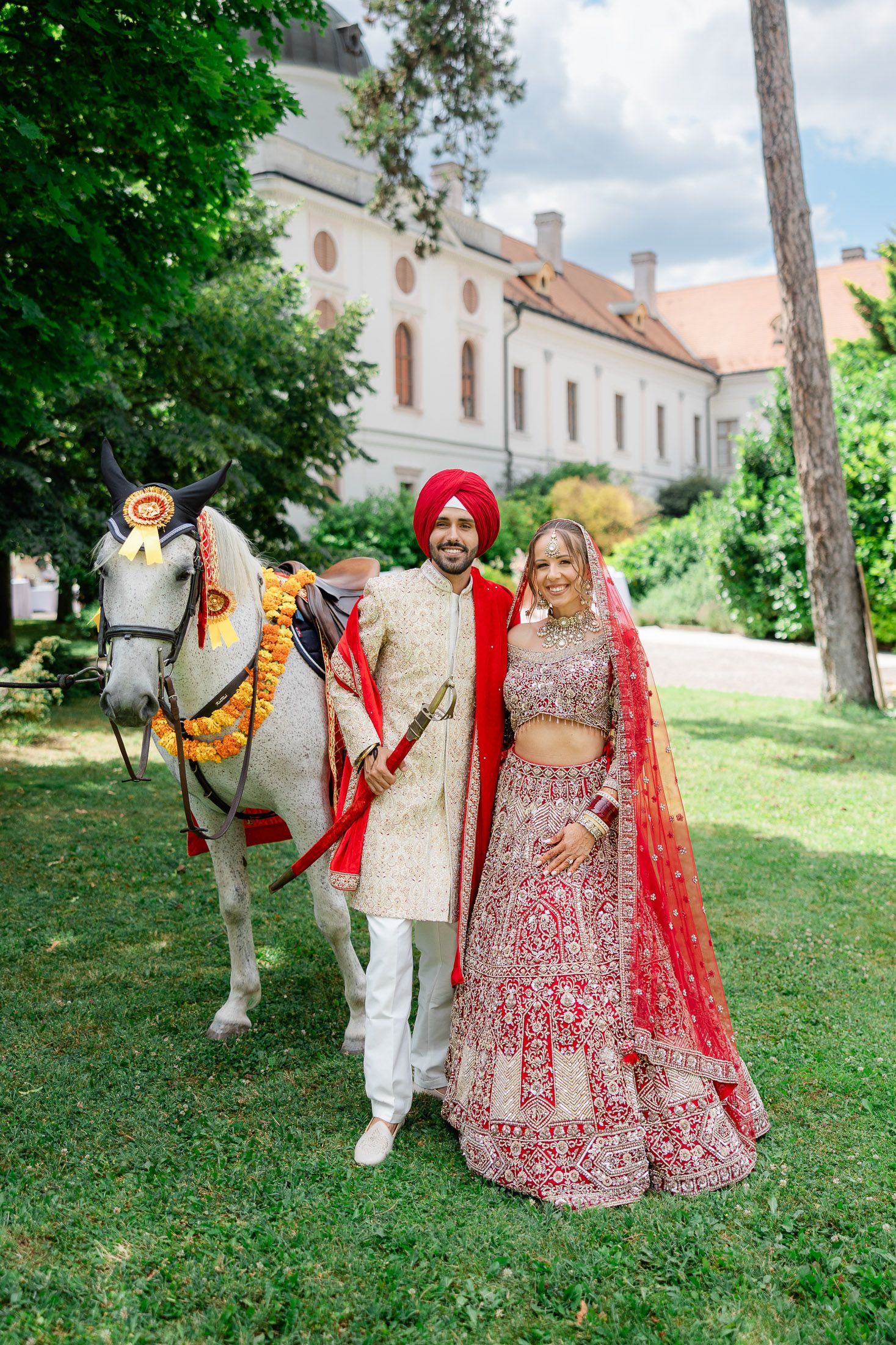 Laura and Vikram's 3-day Indian wedding at Gödöllő Palace and the Danube riverside, Budapest, Hungary — Connor Delano Weddings