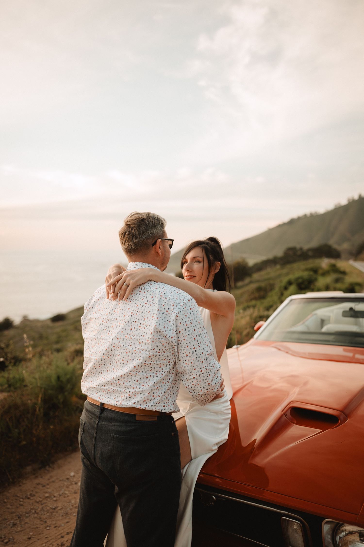 big sur couples photoshoot