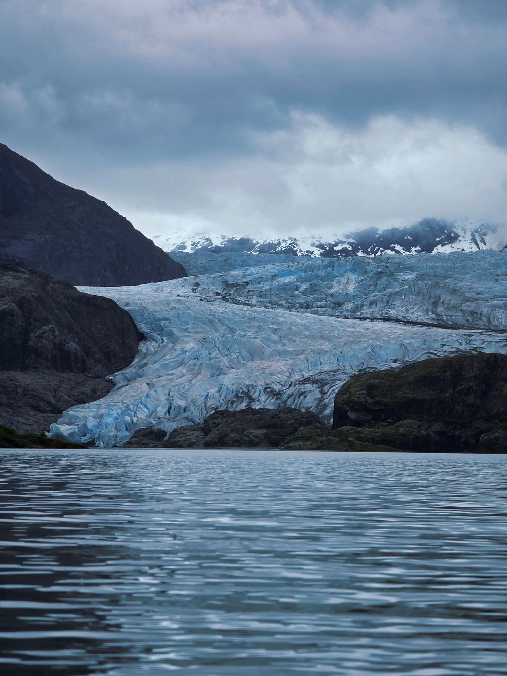 Mendenhall Glacier in Juneau, Alaska