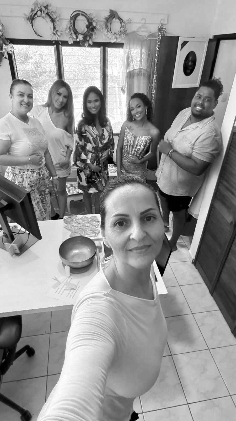 Behind the scene photoshoot for Miss Universe Bonaire 2026 competition with official photographer Felicia Schuette in Bonaire.