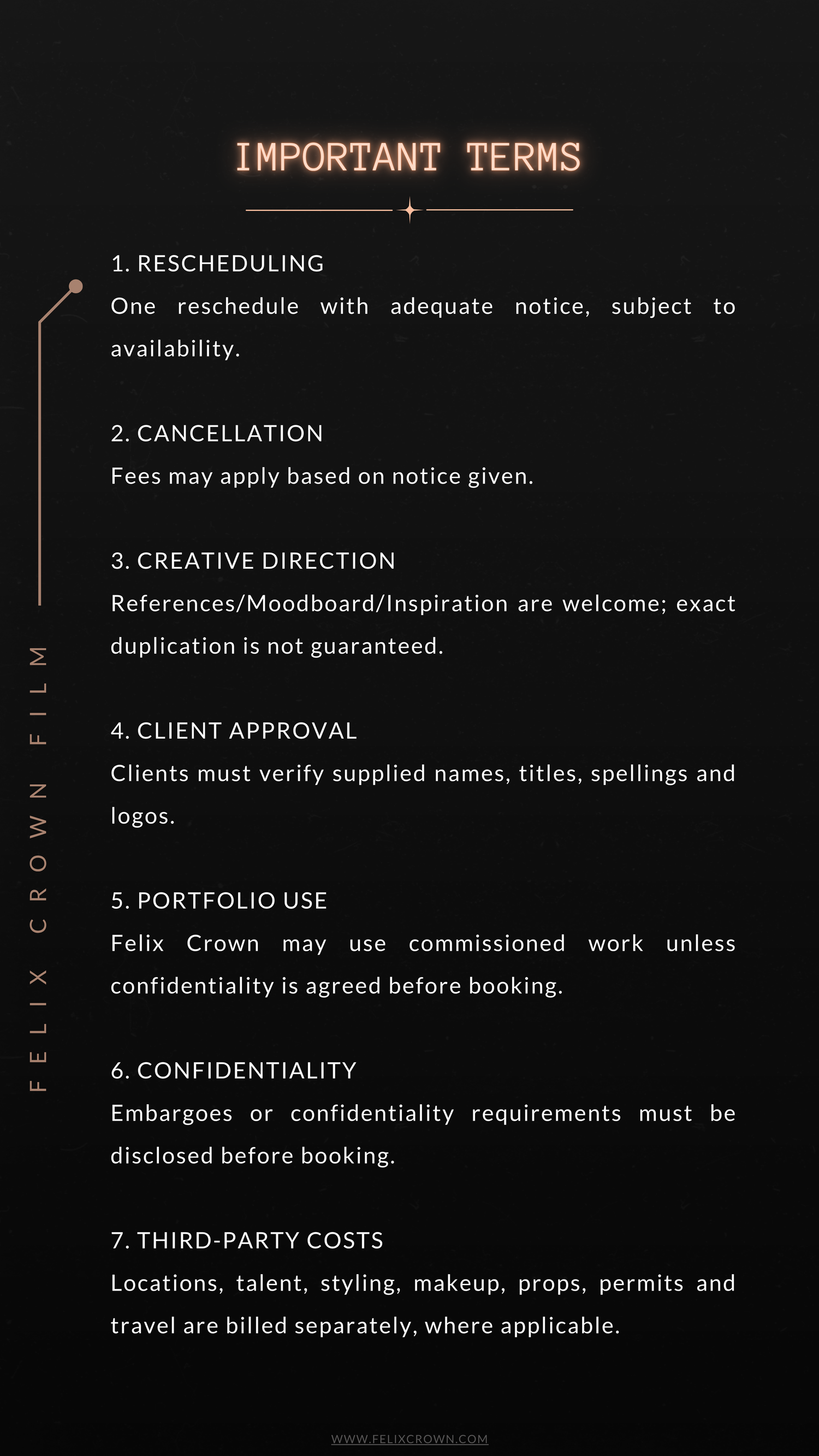 Photography pricing promotional image showing dramatic portrait examples of Crown Signature Edit service.
