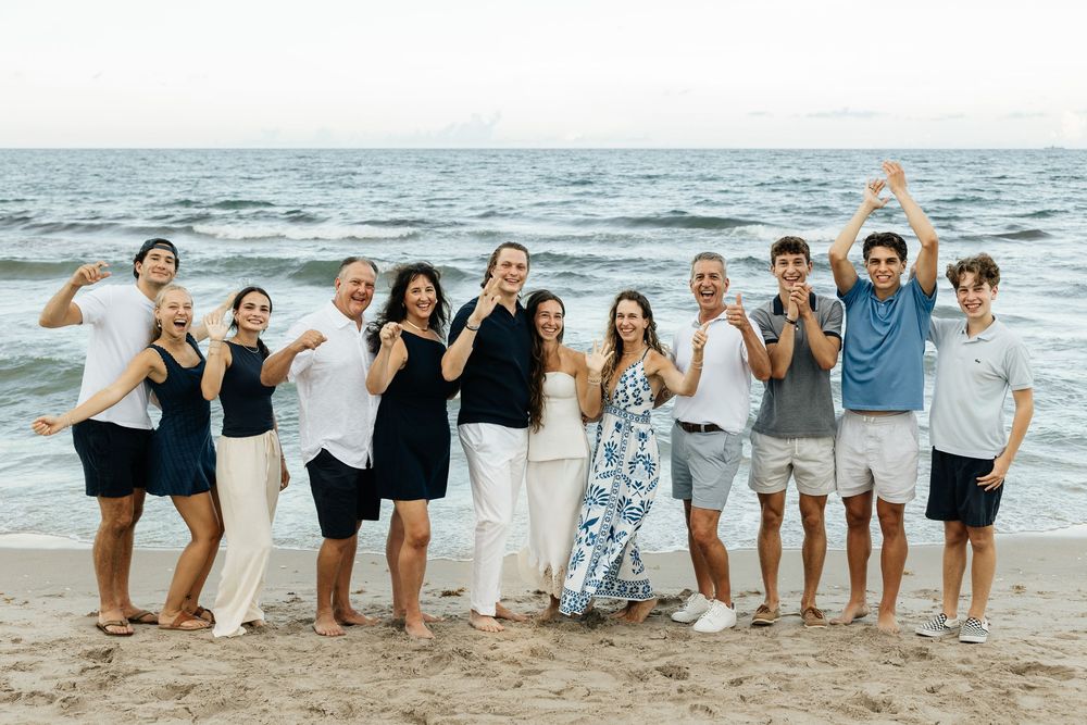 Beach surprise proposal in Florida. Jacksonville Proposal Photographer, Jacksonville Beach Proposal Photographer - Lindsay McDow Photography