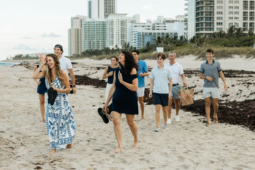 Beach surprise proposal in Florida. Jacksonville Proposal Photographer, Jacksonville Beach Proposal Photographer - Lindsay McDow Photography