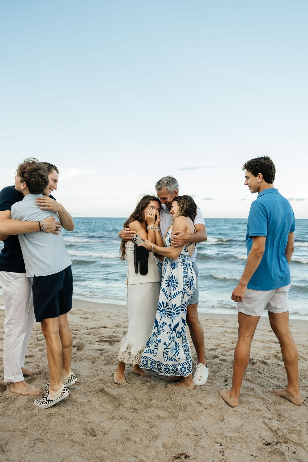 Beach surprise proposal in Florida. Jacksonville Proposal Photographer, Jacksonville Beach Proposal Photographer - Lindsay McDow Photography