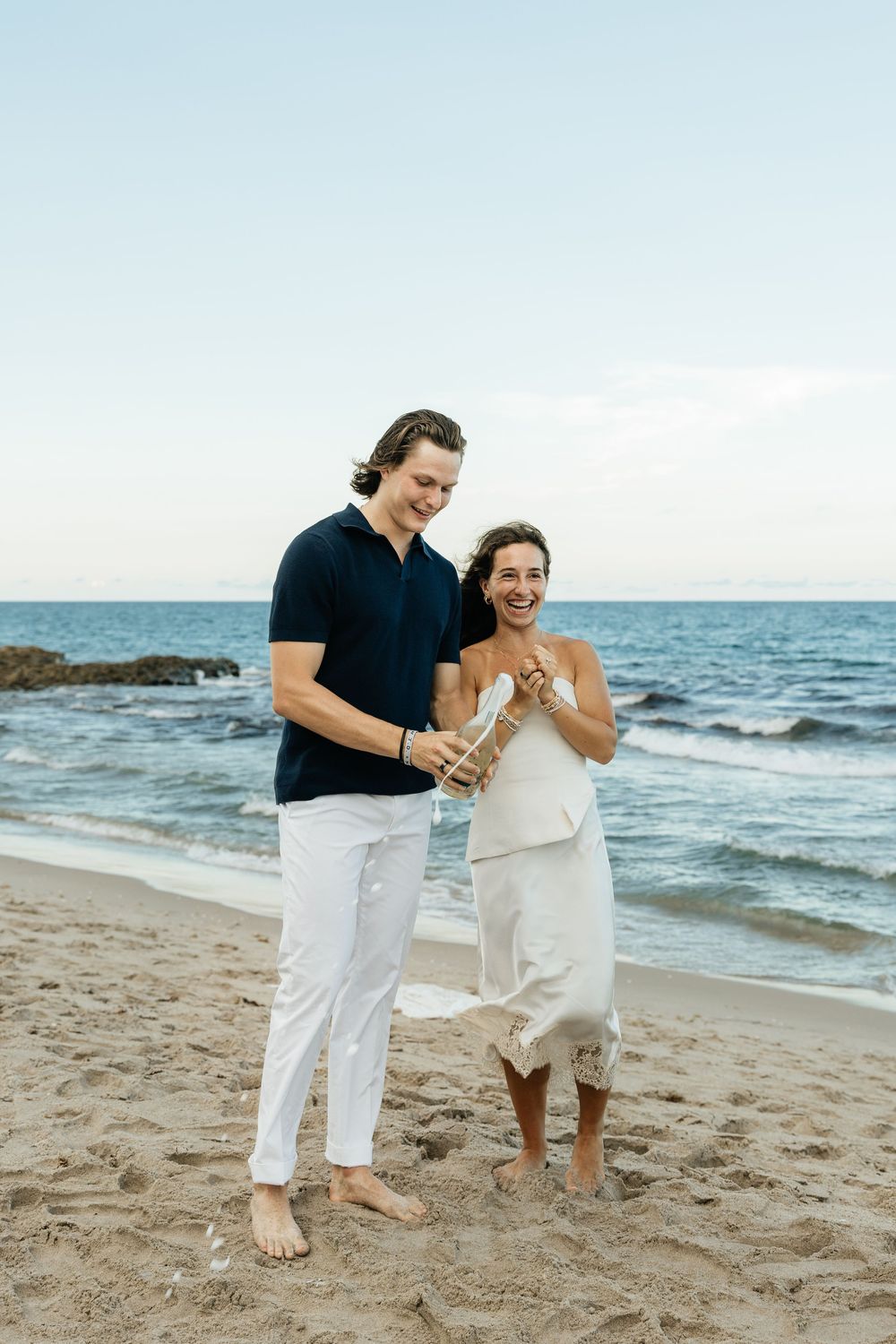 Beach surprise proposal in Florida. Jacksonville Proposal Photographer, Jacksonville Beach Proposal Photographer - Lindsay McDow Photography