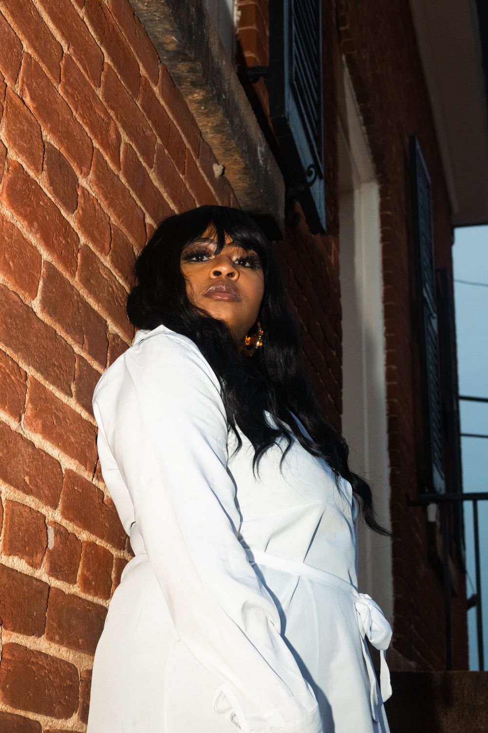 Bell Tower Green, Salisbury, North Carolina - black woman portrait photography