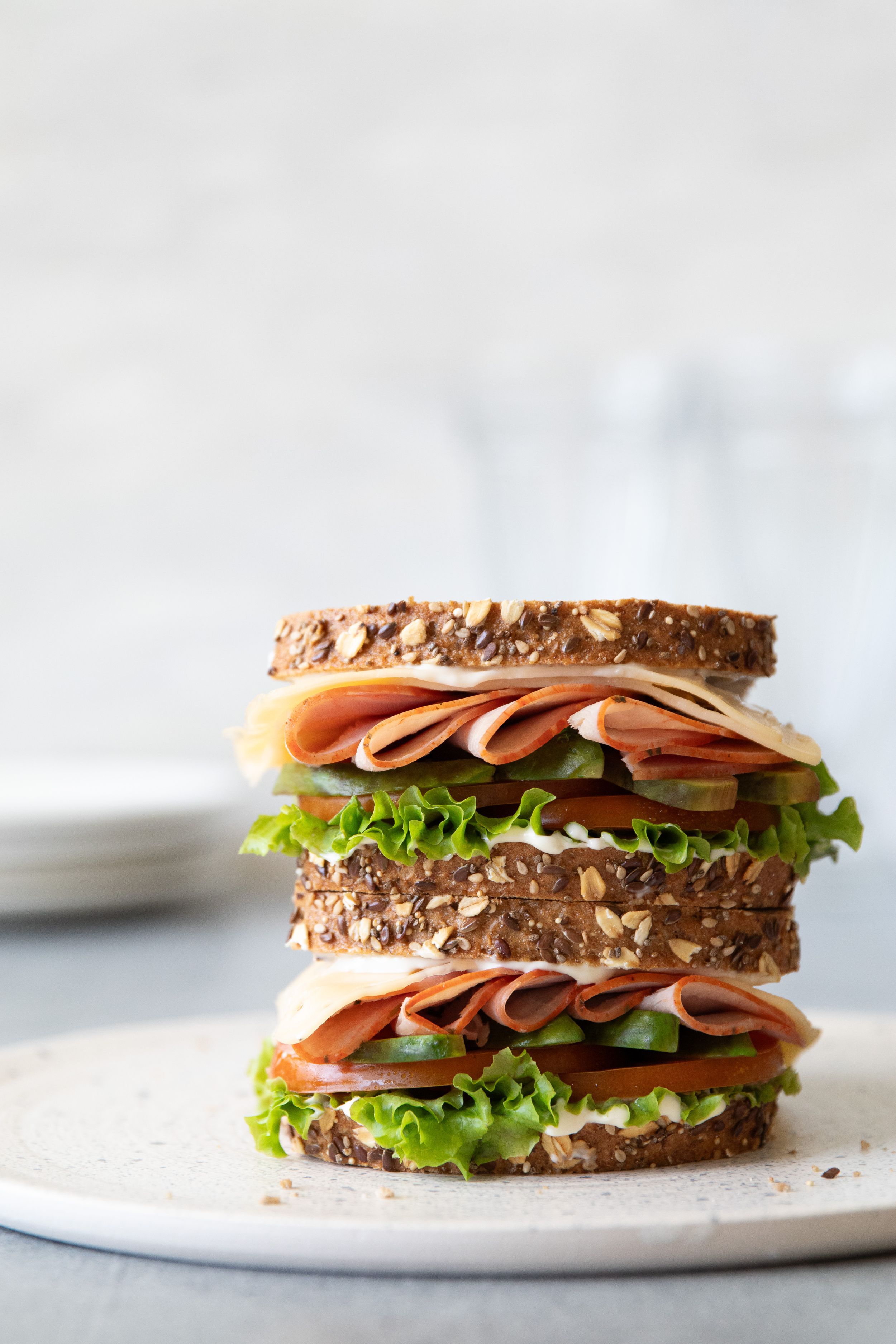 Sándwiches apilados - Laura Ordonez Fotos
