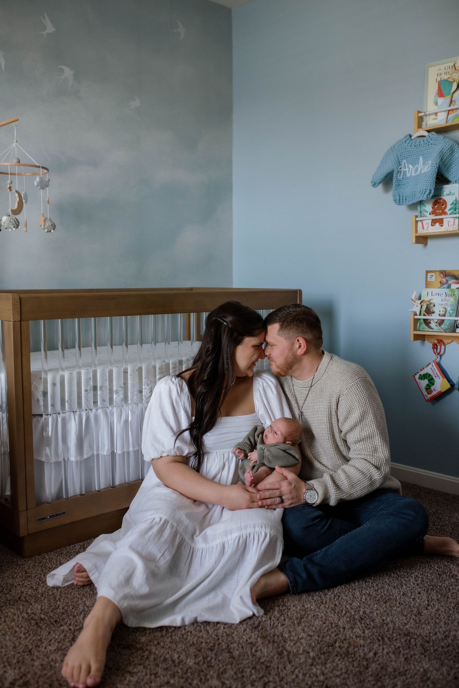 family and newborn photos, newborn photography