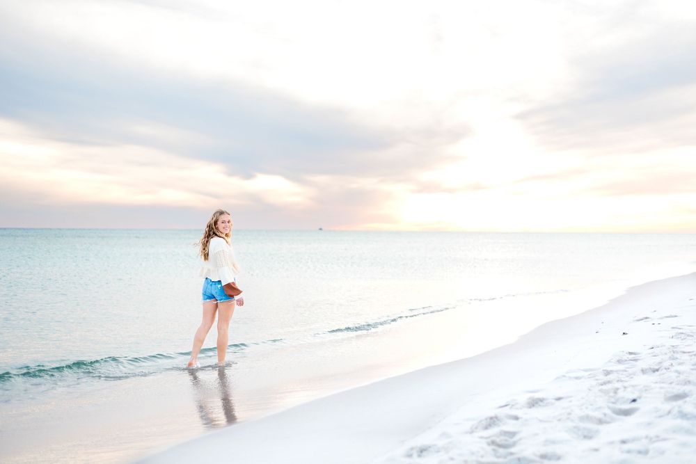 Pensacola beach senior photographer