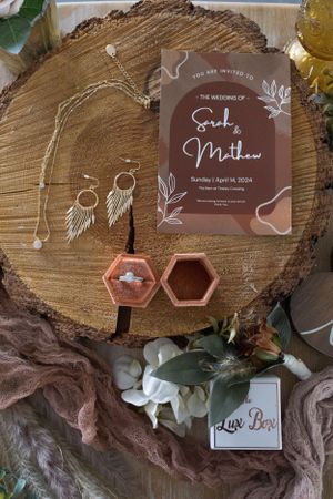 Wedding details at Tinsley Crossing.