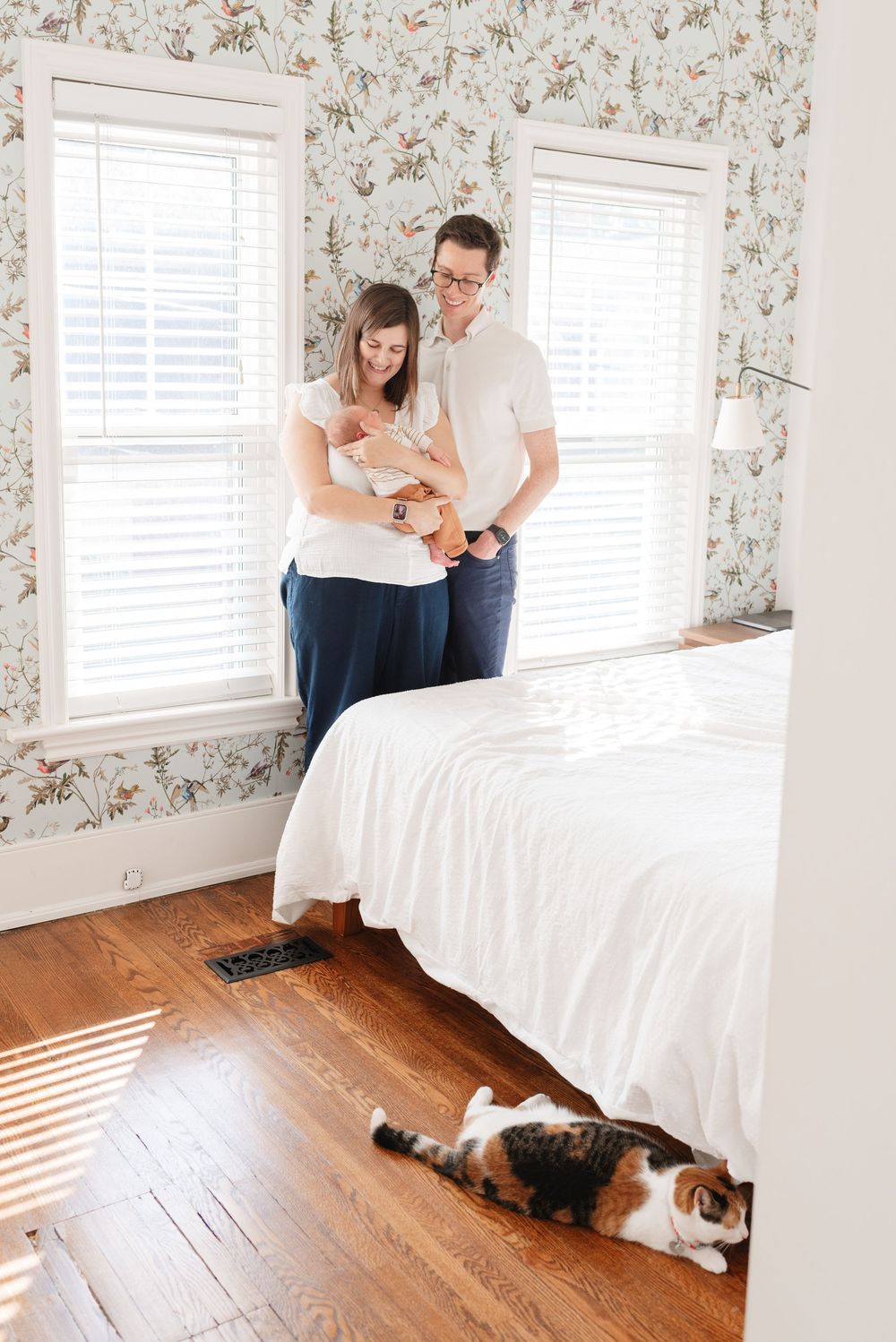 Natural light documentary of family in lifestyle family photography at their toronto home, captured by toronto family photographer Jess GC
