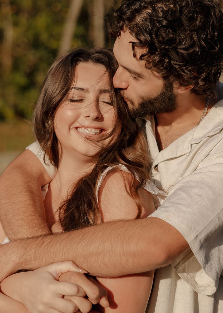 Beautiful Fall engagement session at Moses H. Cone Memorial Park in Blowing Rock, NC.