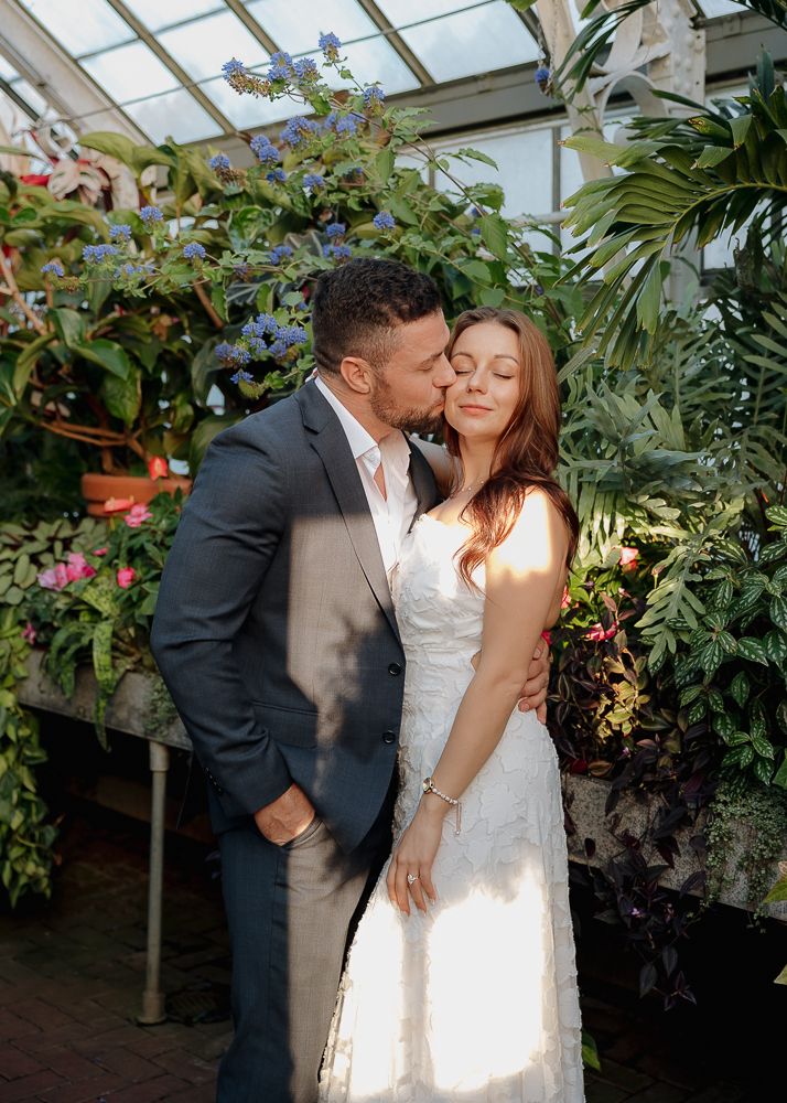 A dreamy editorial engagement session at The Biltmore in Asheville, NC.
