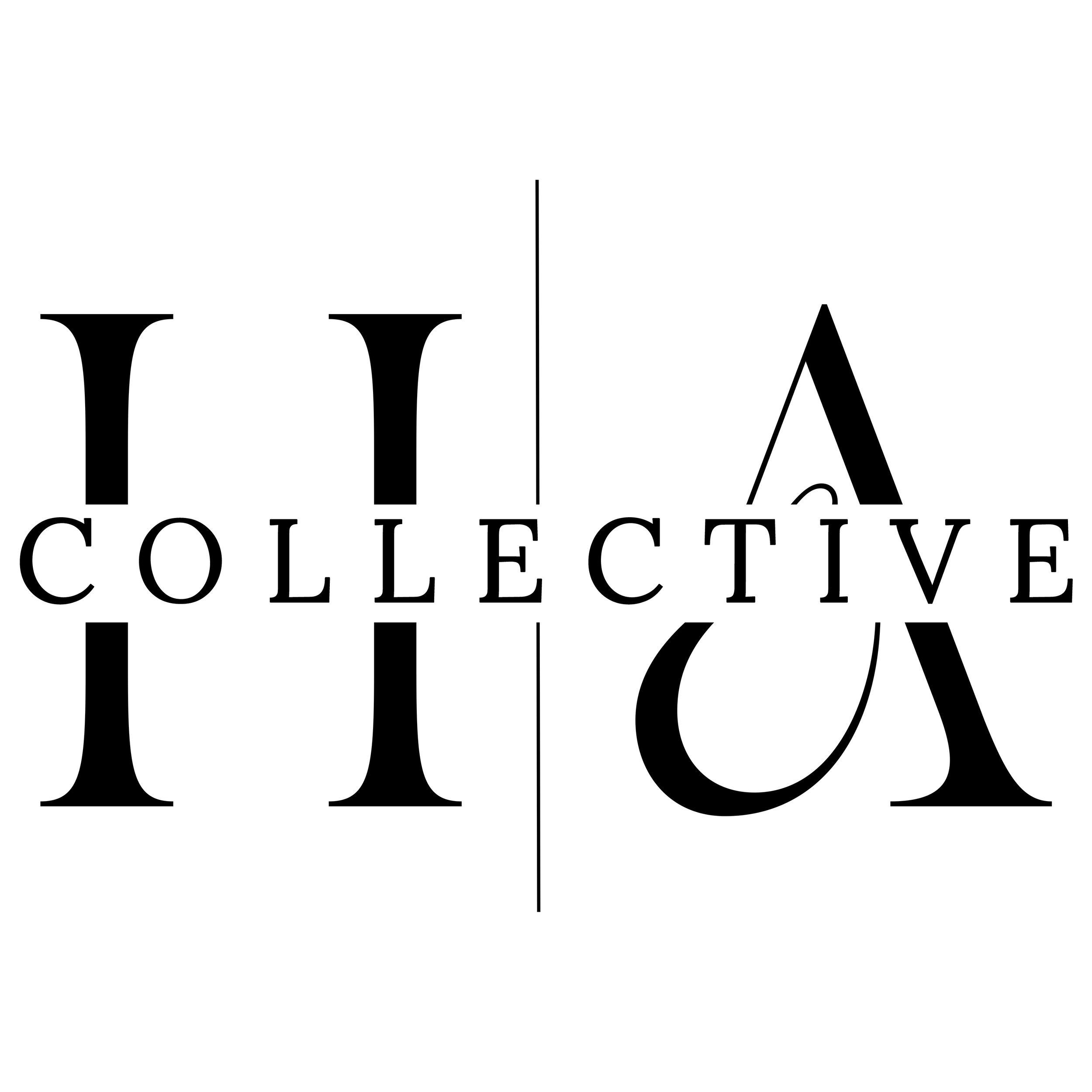 A black minimalist silhouette icon showing a female figure with short hair and simple curves visible.