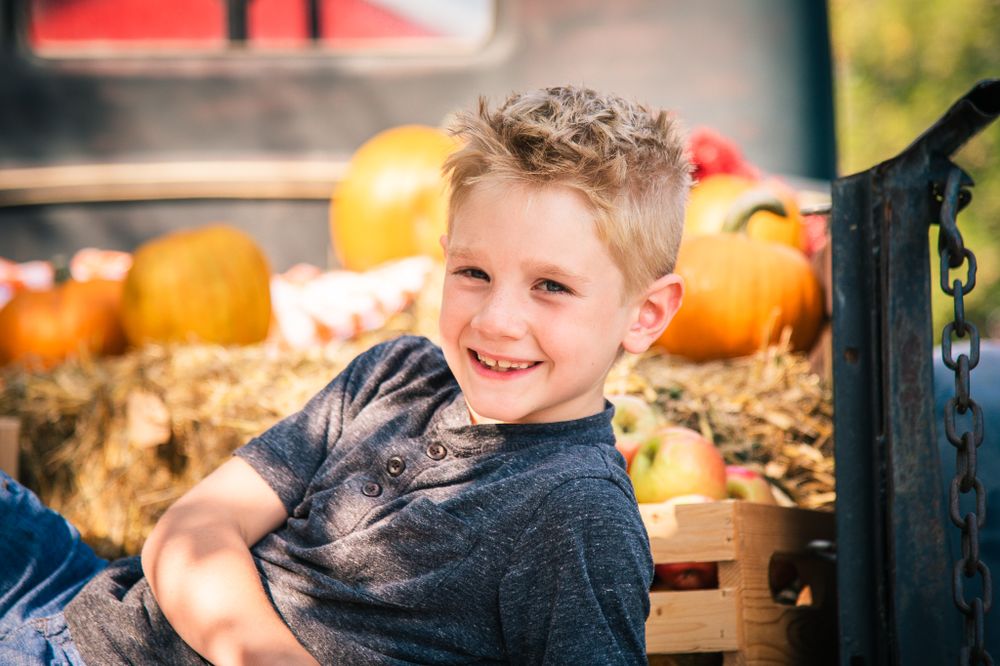 Fall photos, mini session, vintage truck, fall in truck