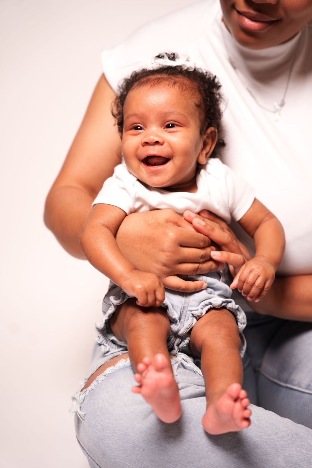 Personalized family portrait session with professional photographer in Griffin, GA.