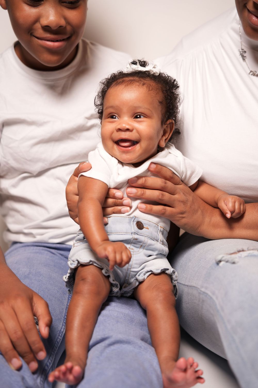 Personalized family portrait session with professional photographer in Griffin, GA.