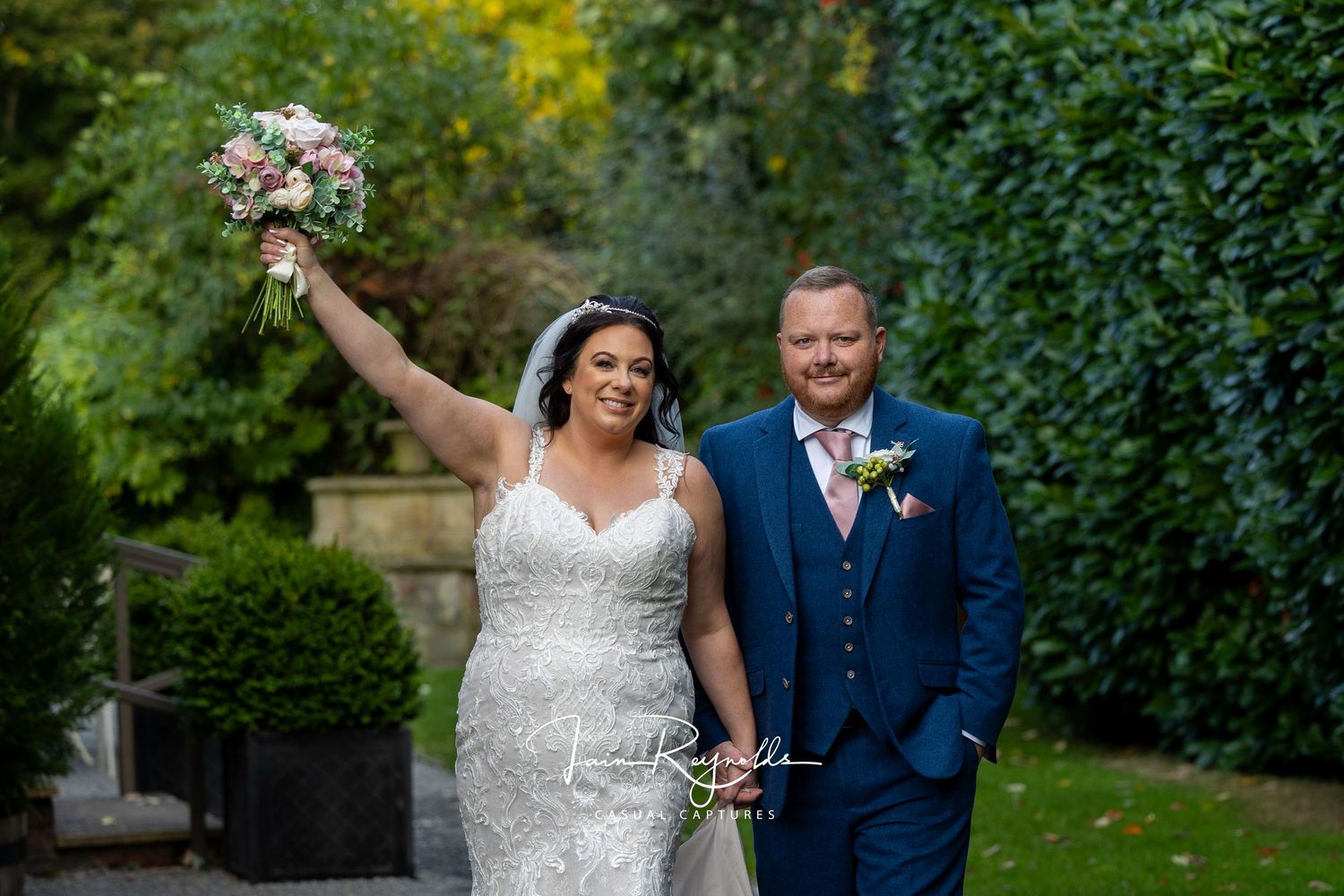 Tracey and Darryl wedding bannatynes hotel, darlington
