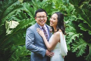 Fun photos in the gardens at Glenfalloch