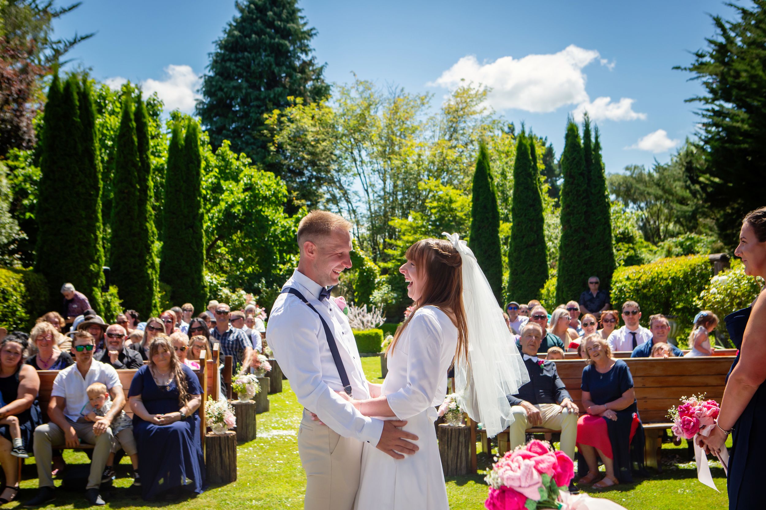 I love travelling to great venues, like this one at Invercargill- Argyle Cottage Gardens