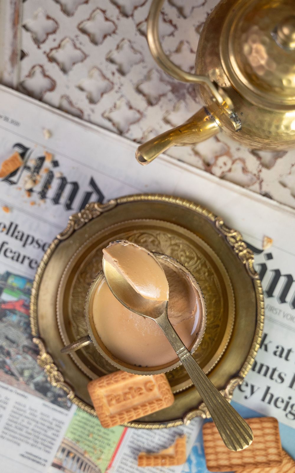 Chai Panna Cotta - Cocoa & Chili