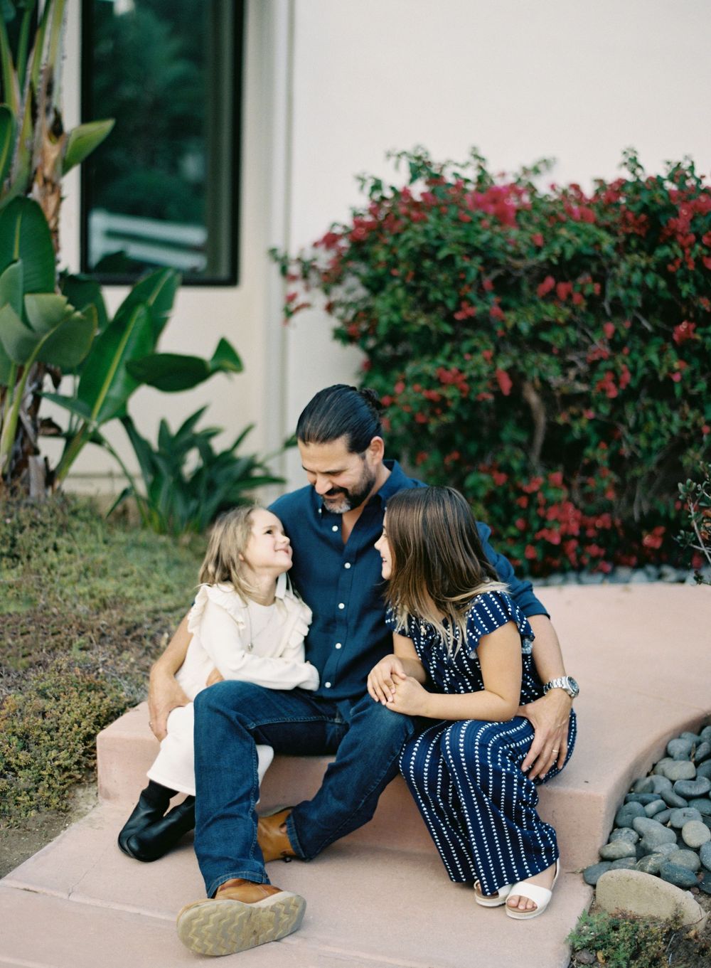 San Diego Film Family Photographer. At Home Family Photos on Film in Encinitas California.  Natural, Candid + Refined.