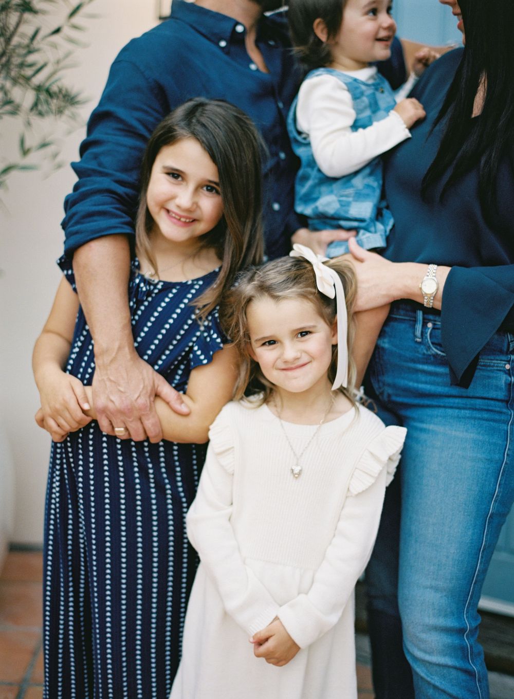 San Diego Film Family Photographer. At Home Family Photos on Film in Encinitas California.  Natural, Candid + Refined.