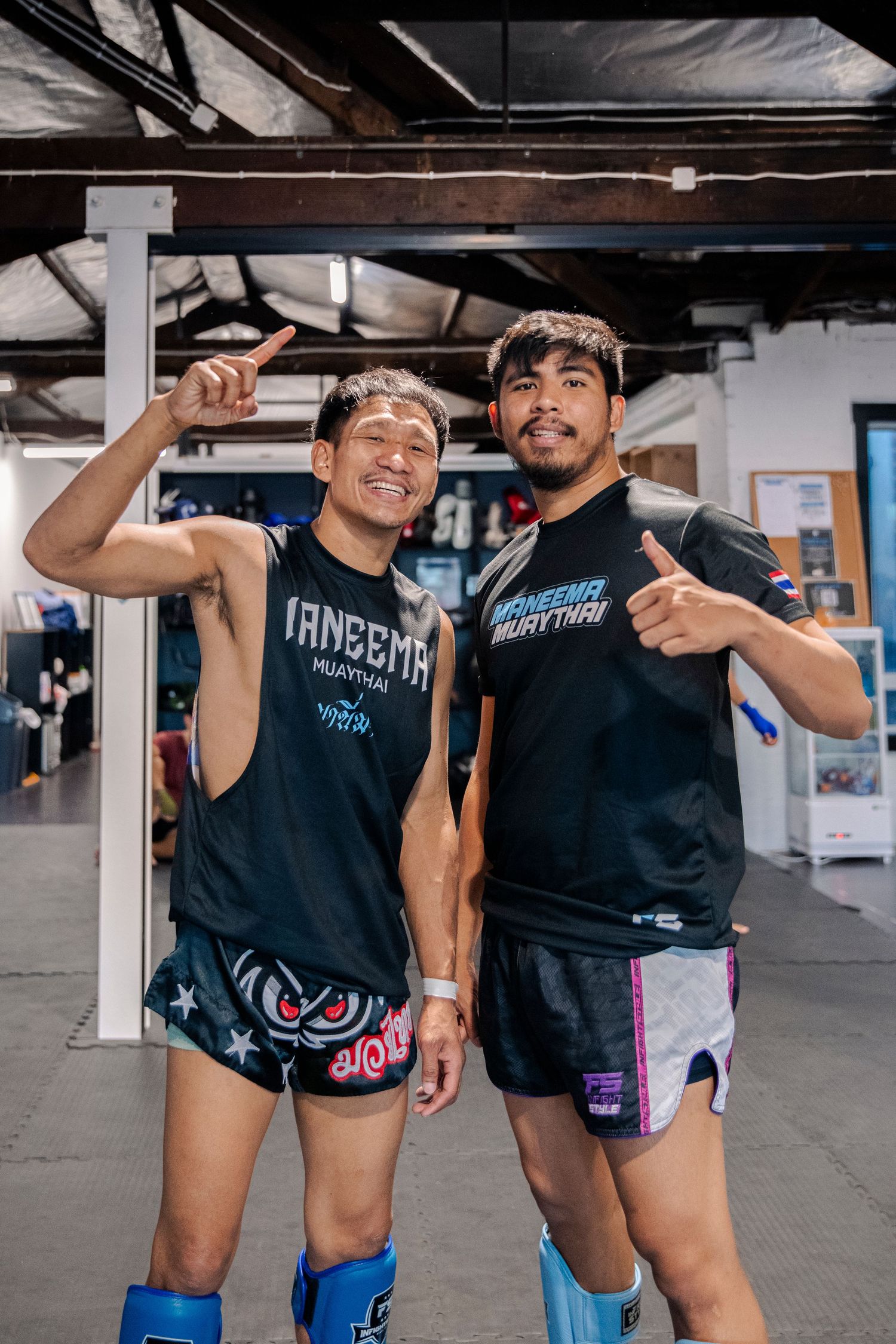 Kru Lek and Kru Pong out of Maneema Muay Thai - Camperdown, Sydney