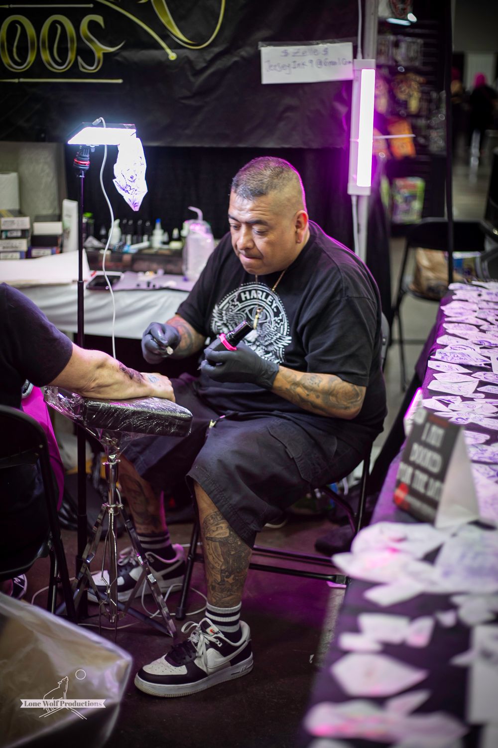 event photography/tattoo convention