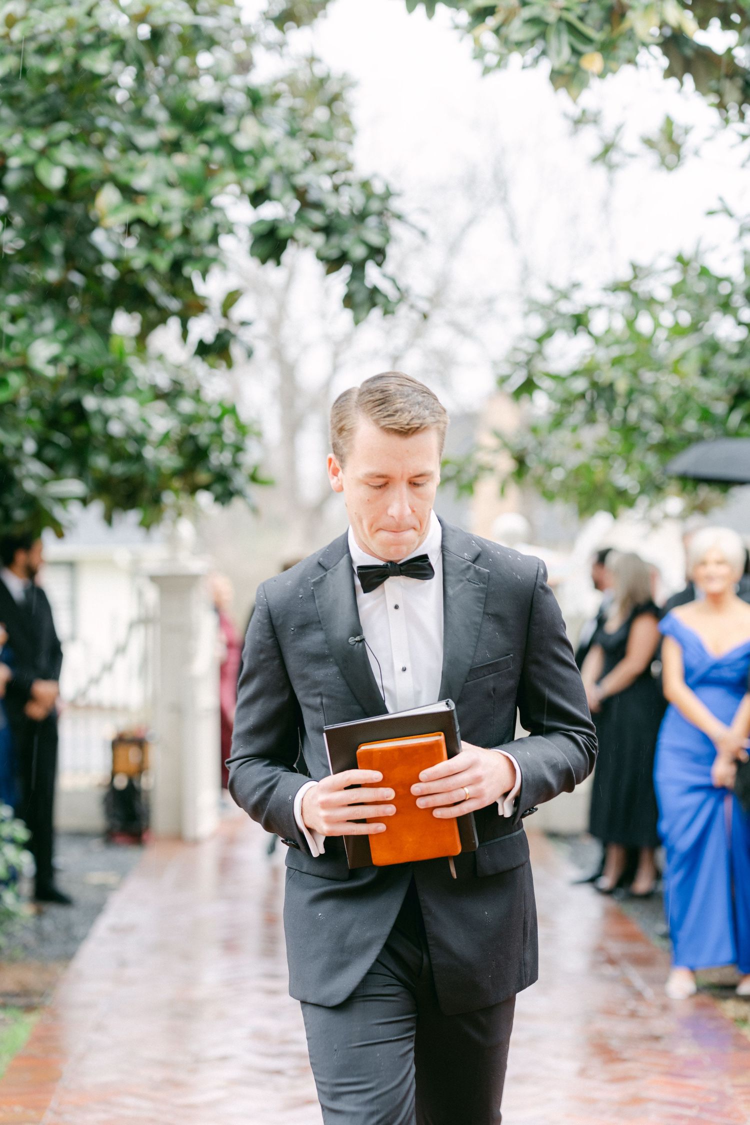 Woodbine Mansion Round Rock Austin Texas Winter Wedding Fine Art Editorial Photography Ceremony main steps front porch