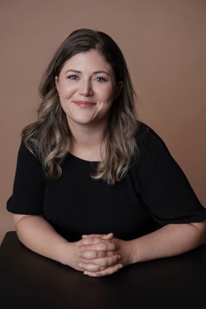 beautiful headshot of woman