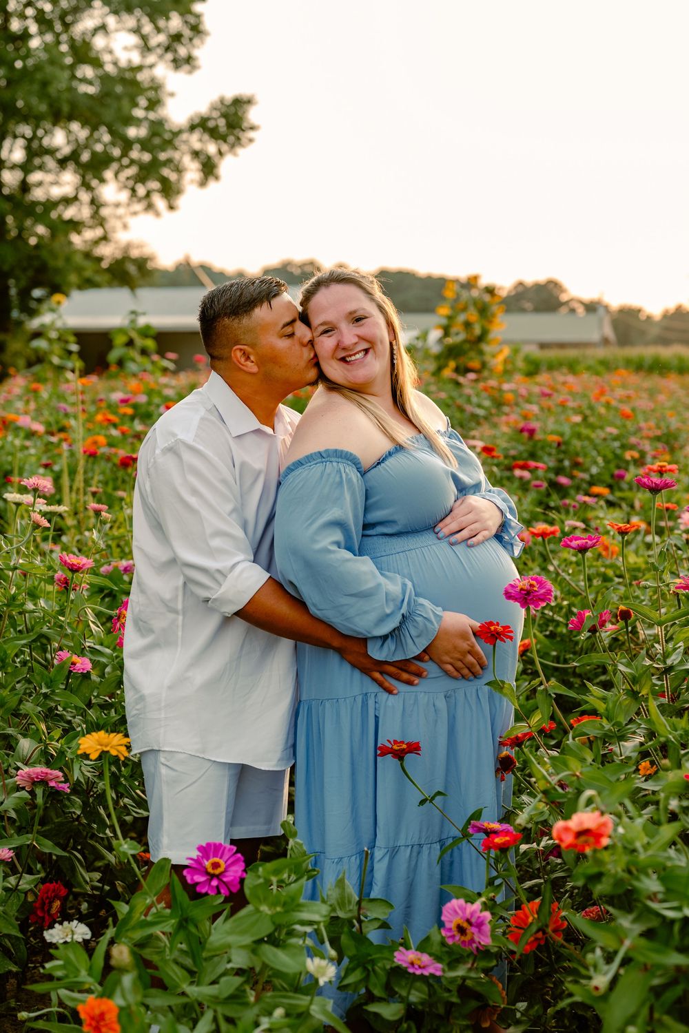 fayetteville north carolina nc fort brag affordable photographer flower field photography cost friendly budget maternity pregnancy maternity