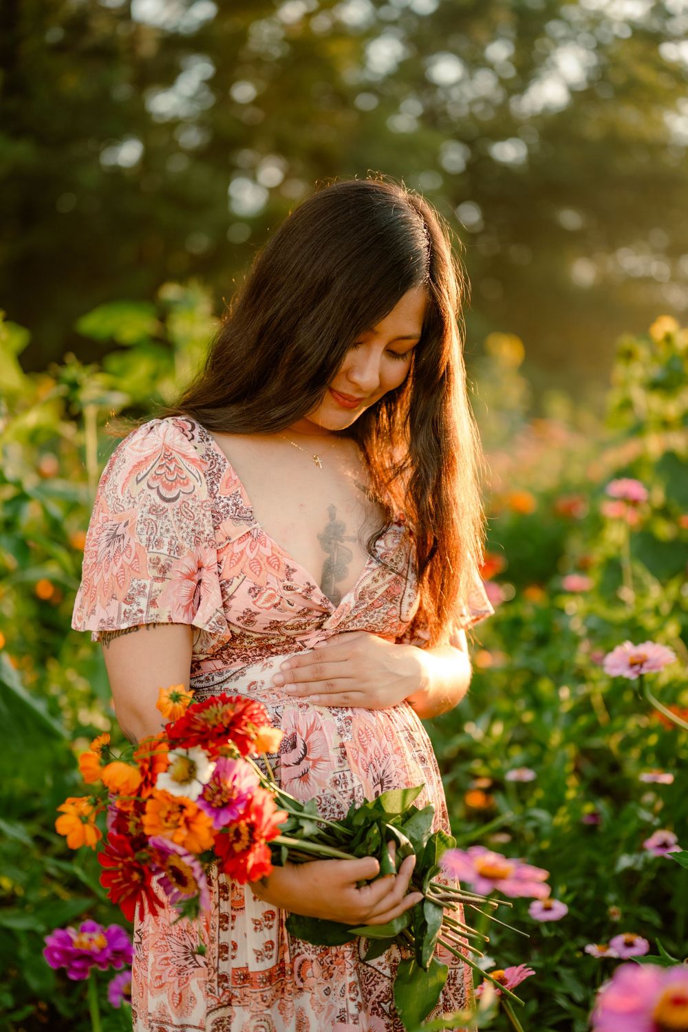fayetteville north carolina nc fort brag affordable photographer flower field photography cost friendly budget maternity pregnancy pregnant