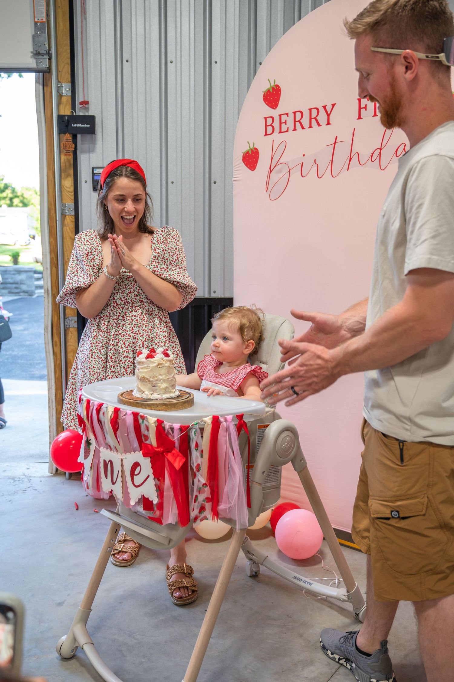 Photo by Lacey with Lacey Grace Photography, First Birthday party