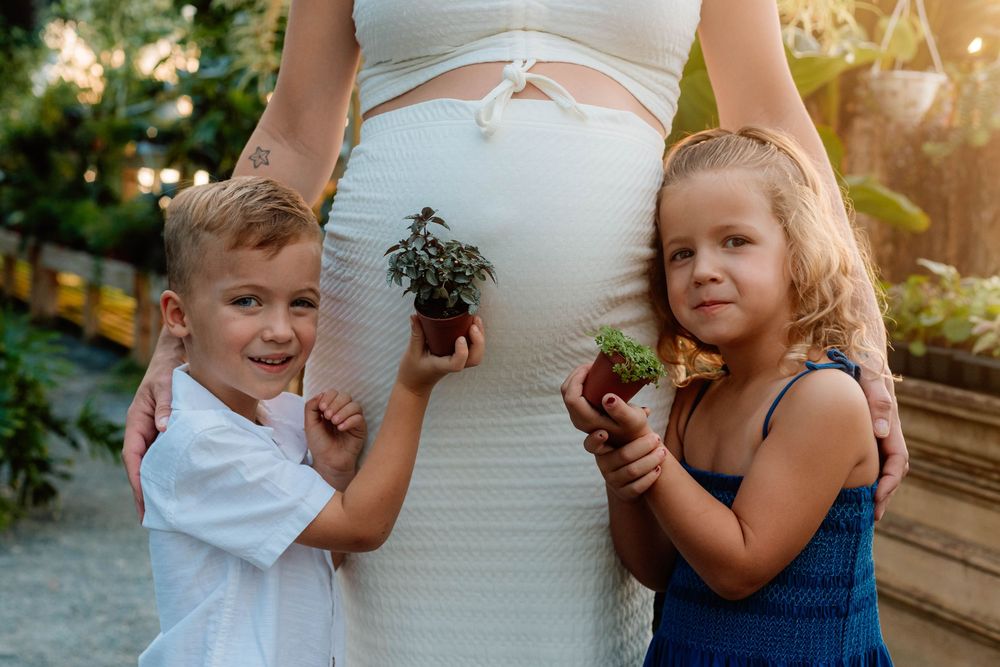 Maternity Session at Hueter's Greenhouse